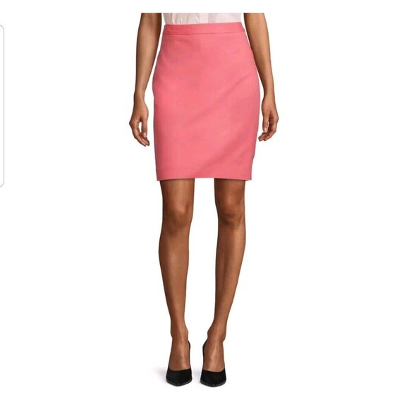Women's Career / Casual, Pencil/A-Line Skirt Mini Sz 4, Coral - Picture 1 of 7